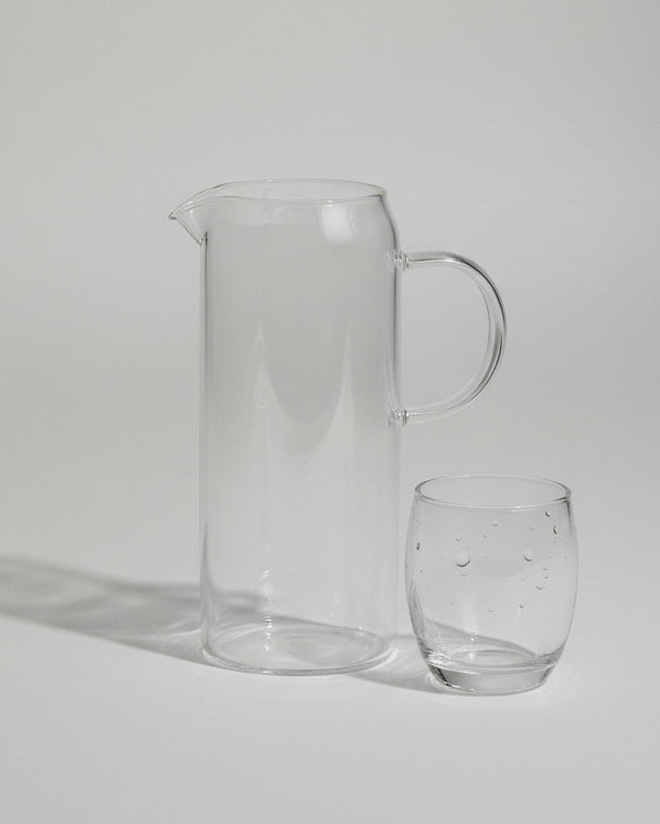Glass Carafe & Cup set