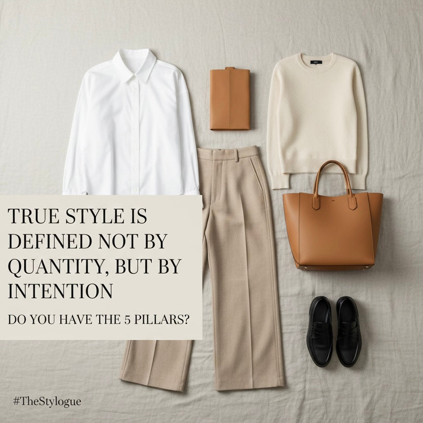 Vol.1 :The Five-Piece Wardrobe: Less, Better, Intentional