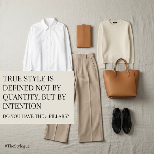 Vol.1 :The Five-Piece Wardrobe: Less, Better, Intentional