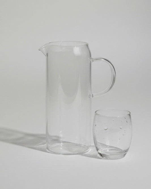 Glass Carafe & Cup set