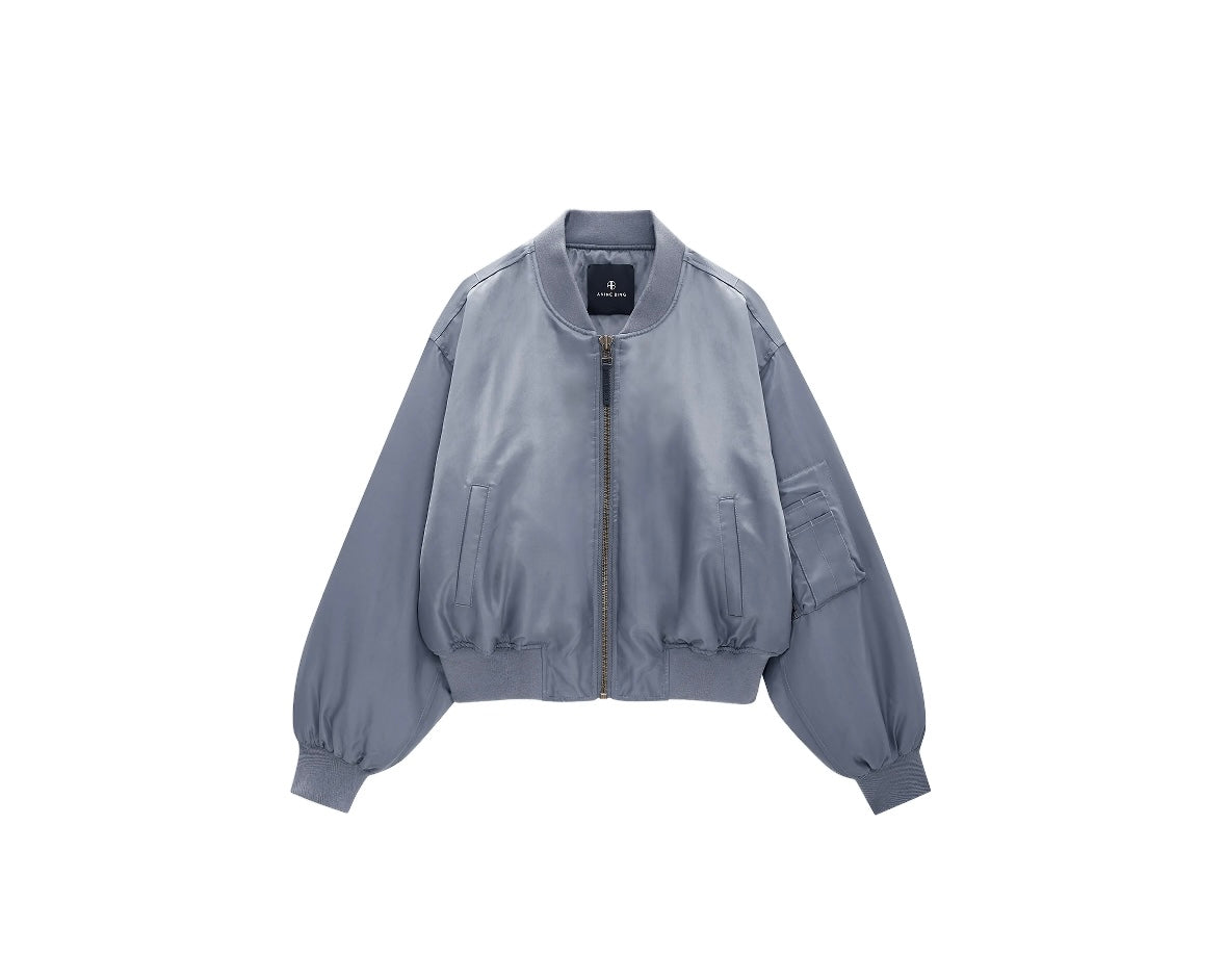 ANINE BING
zip-up bomber jacket