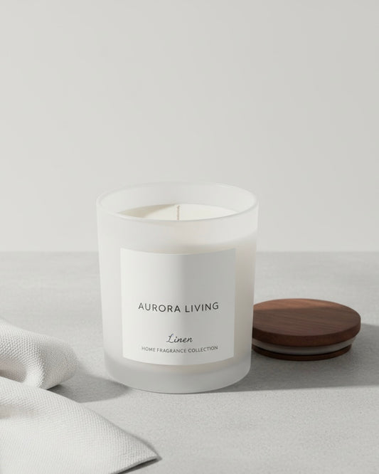Linen Scented Candle
