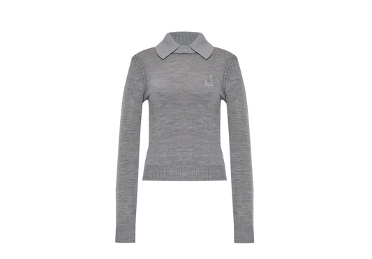 Jacquemus logo-embroidered jumper