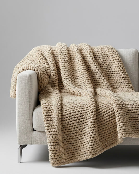 Textured Throw Blanket