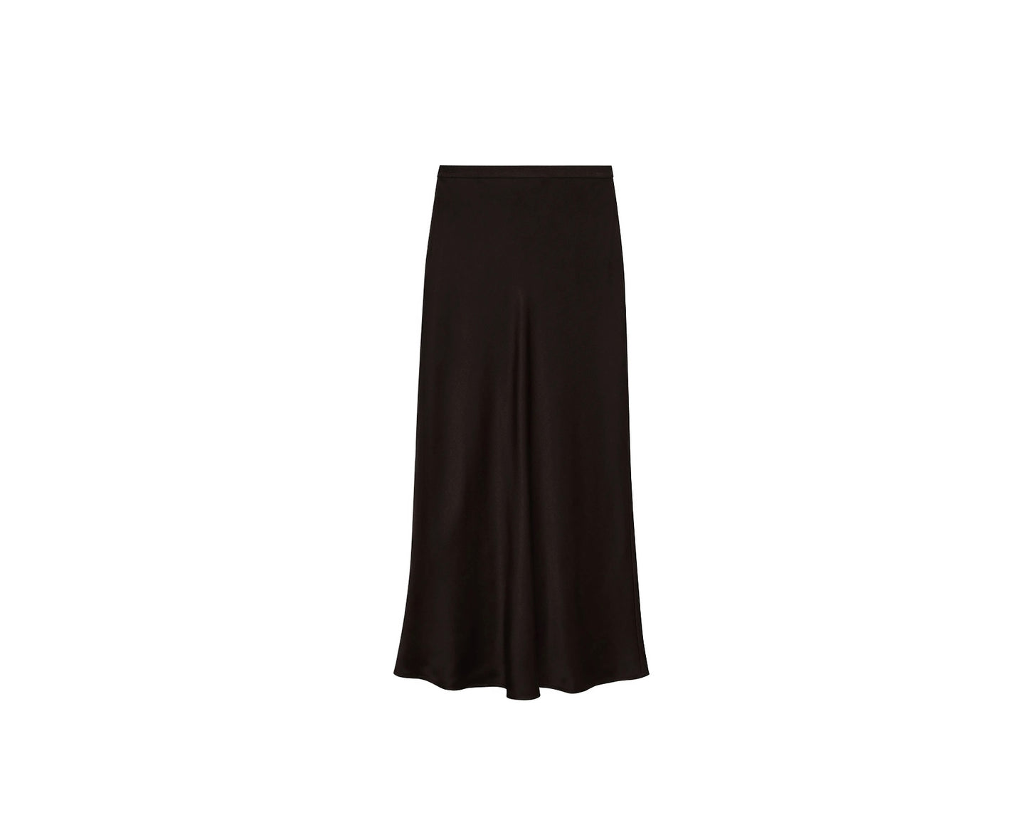ANINE BING
Bar silk midi skirt