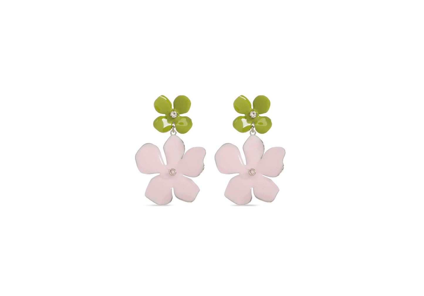 Marni floral drop earrings