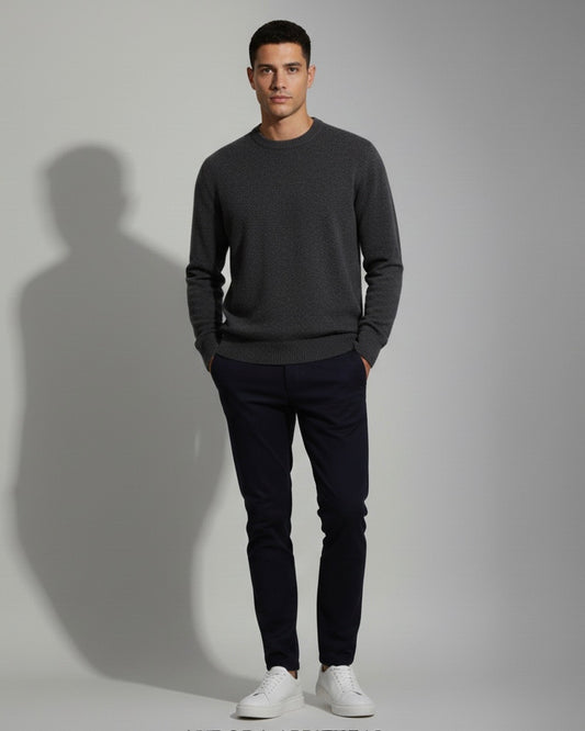 Compact Cashmere Crewnect