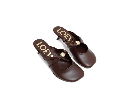 LOEWE
Toy Panta knot detail mules