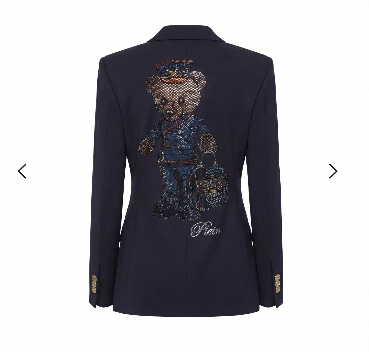 Philipp Plein
Marine double-breasted blazer